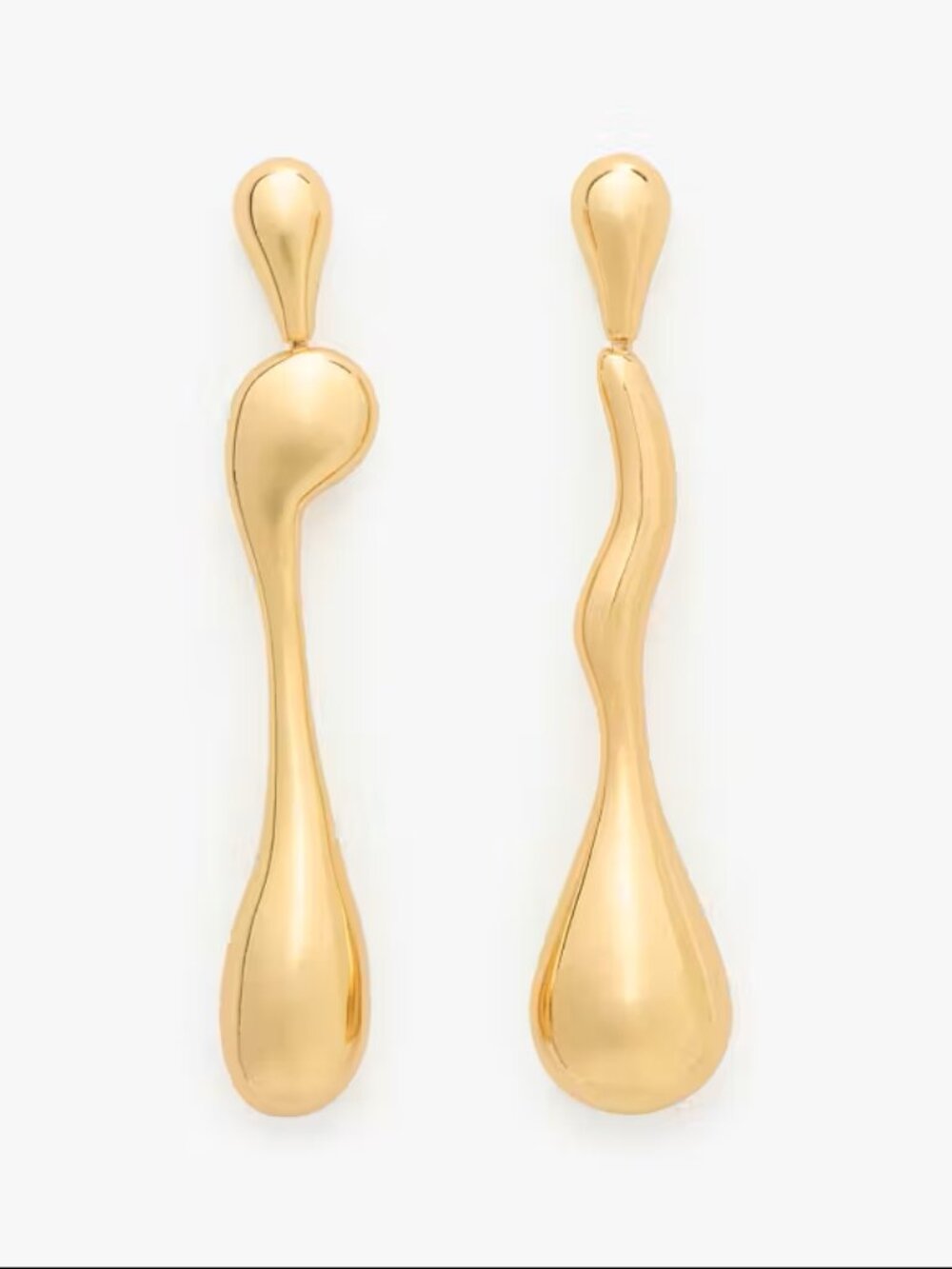 kate spade molten linear earrings